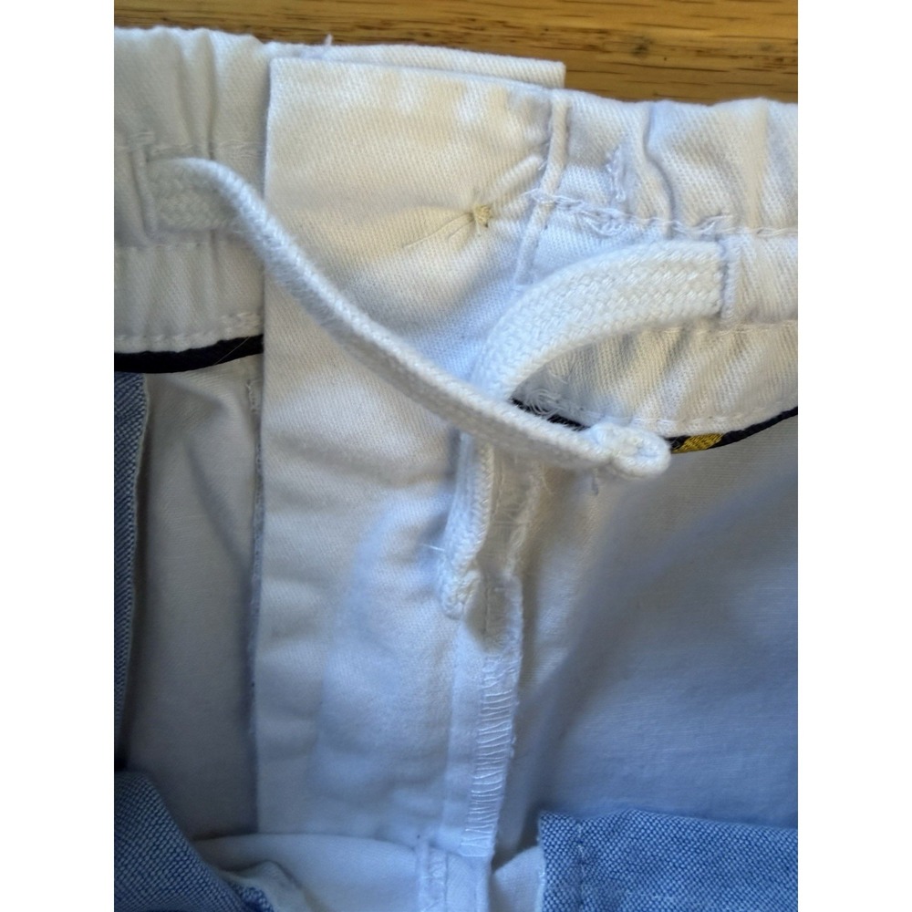 Polo Ralph Lauren White Multicolor Pony Prepster White Shorts Boys XL 16 - Picture 7 of 9